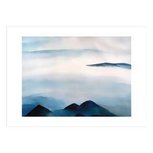 NEW Minted Art Print "Pristine Snowscape" Off White Border 7"x5"